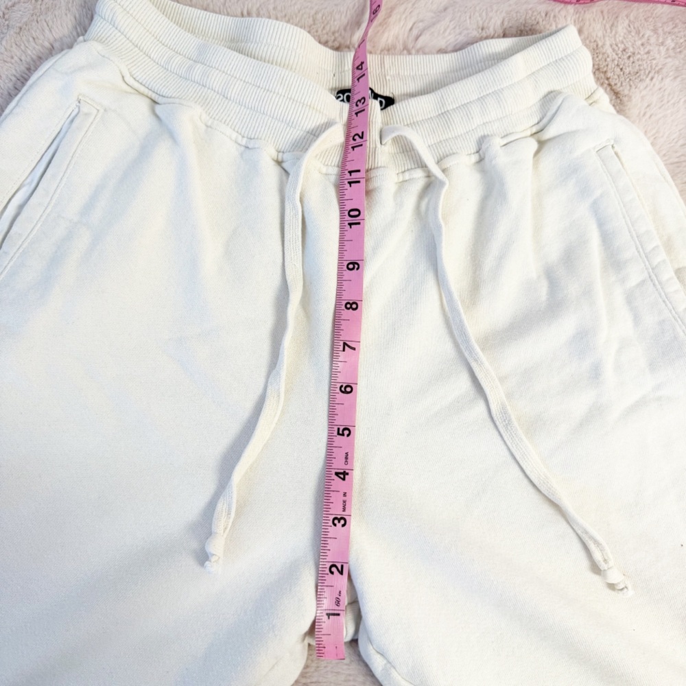 DISCONTIN’D Cream Colored Drawstring Sweatpants - image 4